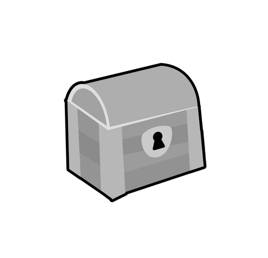 Sterling Silver 925 Treasure Chest