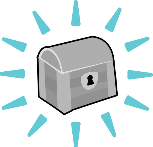 Pure Silver 999 Treasure Chest